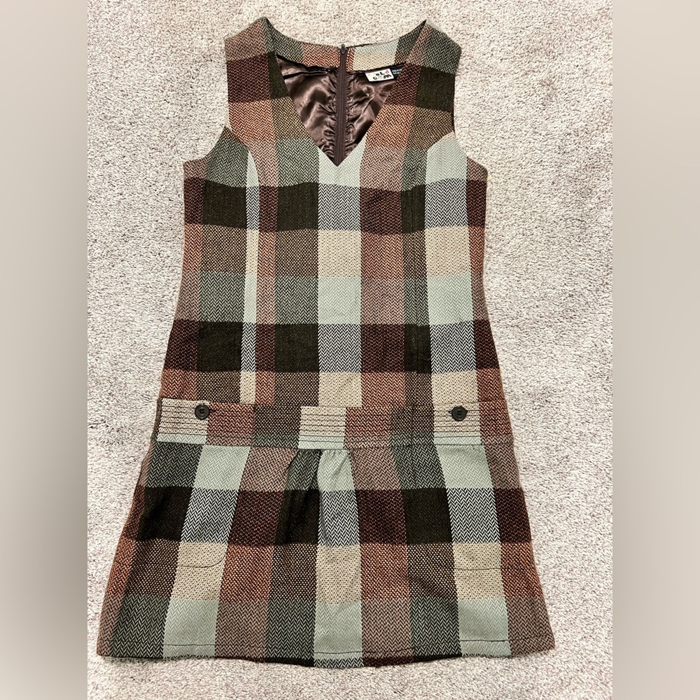 Volcom wool mod shift dress